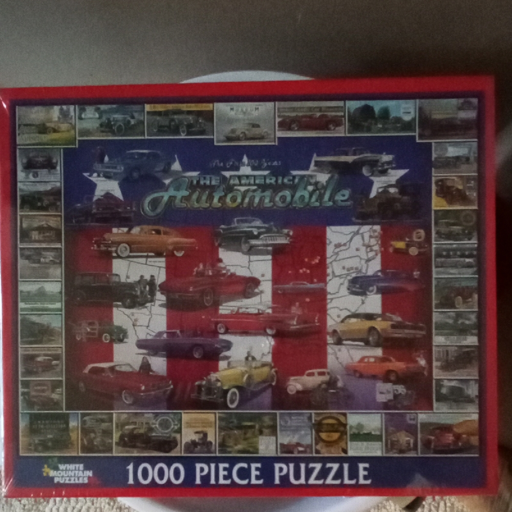 White Mountain 1000 Piece Puzzle